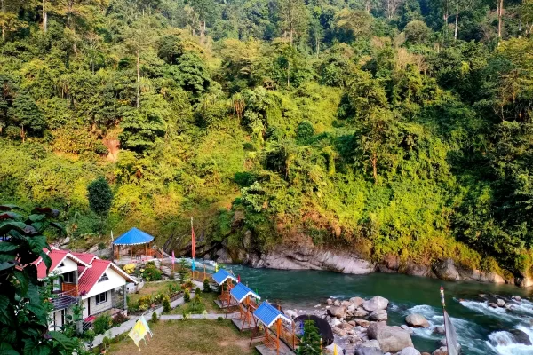 Jhalong River view resort
